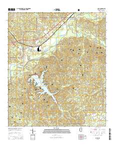 Bude 2015 topographic map thumbnail