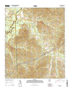 Cayuga 2015 topographic map thumbnail