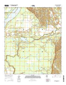 Buck Island 2015 topographic map thumbnail