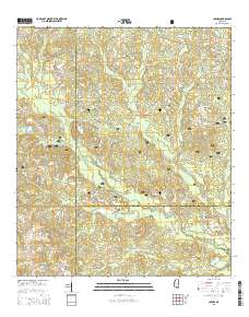 Carnes 2015 topographic map thumbnail