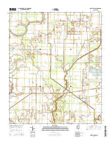 Curtis Station 2015 topographic map thumbnail