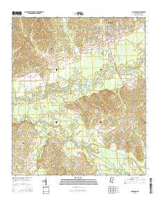 Carthage 2015 topographic map thumbnail