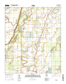 Cary 2015 topographic map thumbnail