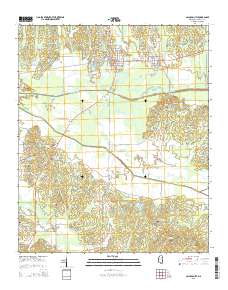 Calhoun City 2015 topographic map thumbnail