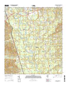 Columbia South 2015 topographic map thumbnail