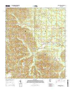 Fearns Springs 2015 topographic map thumbnail