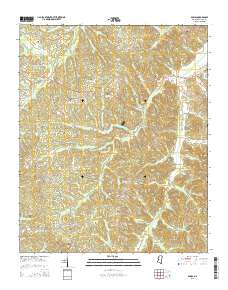 Dumas 2015 topographic map thumbnail