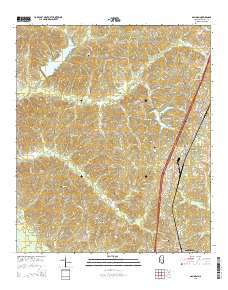 Gallman 2015 topographic map thumbnail