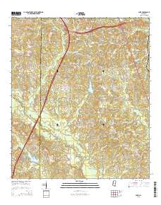 Dixie 2015 topographic map thumbnail