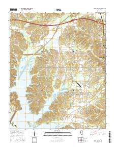 Frees Corners 2015 topographic map thumbnail