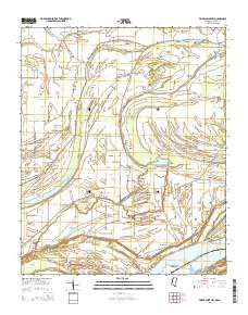 Friars Point NW 2015 topographic map thumbnail