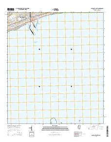 Gulfport South 2015 topographic map thumbnail