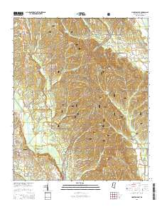Houston East 2015 topographic map thumbnail