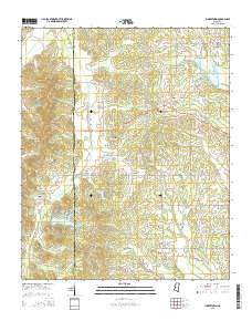 Jumpertown 2015 topographic map thumbnail