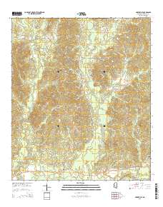 Harrisville 2015 topographic map thumbnail