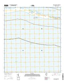 Horn Island West 2015 topographic map thumbnail