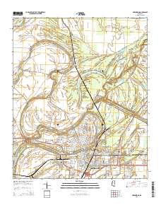 Greenwood 2015 topographic map thumbnail