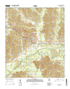 Kilmichael 2015 topographic map thumbnail