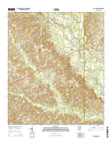 Hot Coffee 2015 topographic map thumbnail