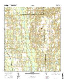 Hurley 2015 topographic map thumbnail