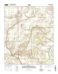 Inverness 2015 topographic map thumbnail