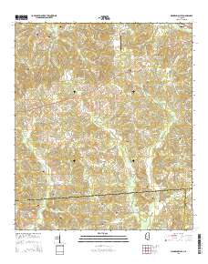 Mendenhall SE 2015 topographic map thumbnail