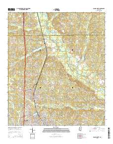 McComb North 2015 topographic map thumbnail