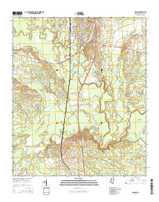 Macon 2015 topographic map thumbnail