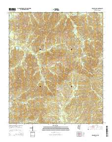 Kosciusko NE 2015 topographic map thumbnail