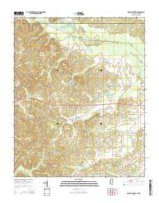 Kossuth North 2015 topographic map thumbnail