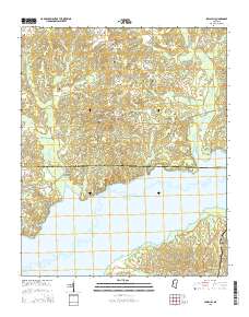 Laws Hill 2015 topographic map thumbnail