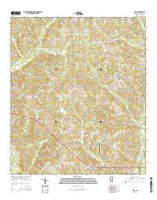 Mesa 2015 topographic map thumbnail