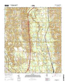 Eastabuchie 2015 topographic map thumbnail