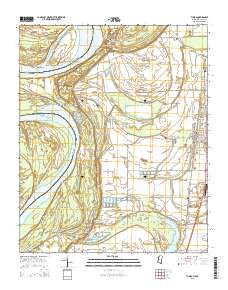 Tunica 2015 topographic map thumbnail