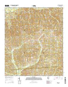 Shivers 2015 topographic map thumbnail