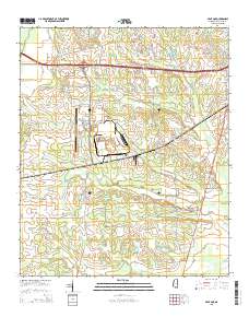 Bent Oak 2015 topographic map thumbnail