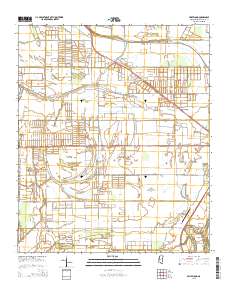 Bellewood 2015 topographic map thumbnail