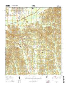 Bruce 2015 topographic map thumbnail