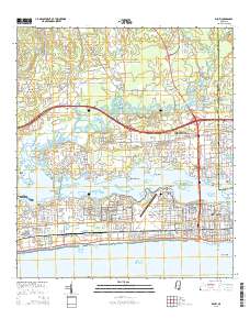 Biloxi 2015 topographic map thumbnail