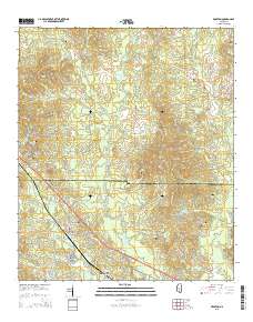 Braxton 2015 topographic map thumbnail