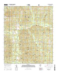 Caseyville 2015 topographic map thumbnail