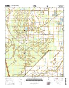 Bayland 2015 topographic map thumbnail