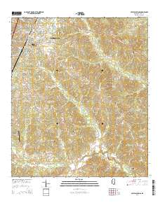Crystal Springs 2015 topographic map thumbnail