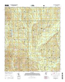 Clear Springs 2015 topographic map thumbnail