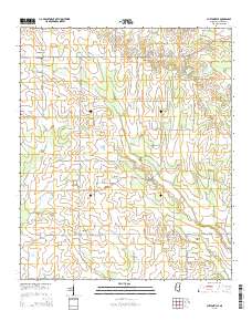 Cliftonville 2015 topographic map thumbnail