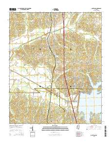 Courtland 2015 topographic map thumbnail