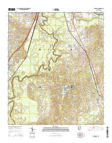 Florence 2015 topographic map thumbnail