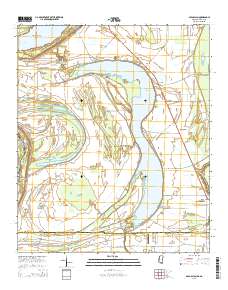 Glen Allan 2015 topographic map thumbnail