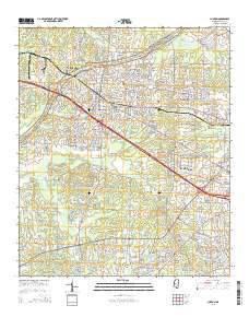 Clinton 2015 topographic map thumbnail