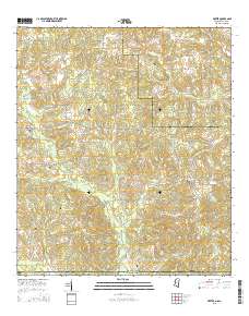 Dexter 2015 topographic map thumbnail